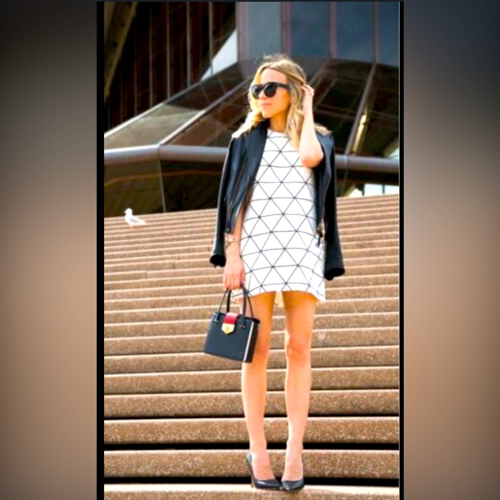NWOT Cameo Black & White Dress | Boutique | Vintage | XS